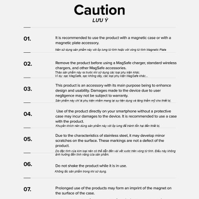 Vòng hít từ tính RINGKE Smart Ring Magnetic - Hàng Chính Hãng