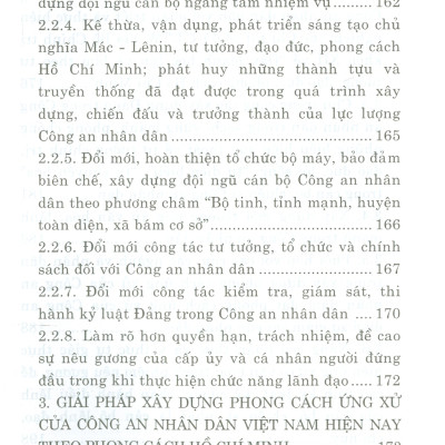 Xây Dựng Phong Cách Ứng Xử Của Công An Nhân Dân Theo Phong Cách Hồ Chí Minh