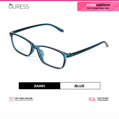 Gọng kính nhựa dẻo thời trang nam nữ siêu nhẹ siêu bền Ouress 2030