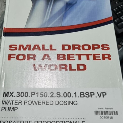 Máy châm phân, chất dinh dưỡng tự động Mixtron MX.300.P150, lưu lượng 3 m3/h, tỉ lệ 1-5%.