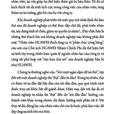 Sách - Tinh Hoa Quản Lý Nguồn Nhân Lực Huawei