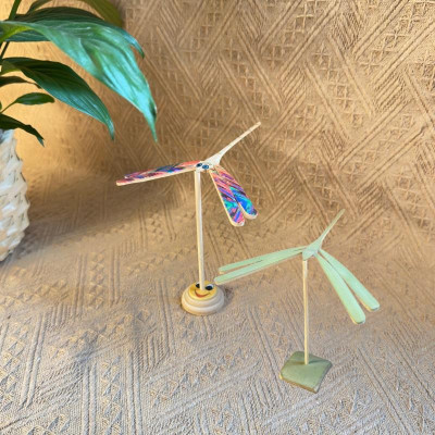 Chuồn chuồn tre ONGTRE cân bằng, để bàn, decor ( Loại dày )