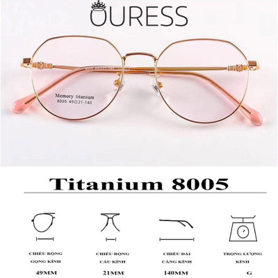 GỌNG KÍNH TITAN MMR (Titanium Memory) CHẤT LIỆU CAO CẤP SIÊU NHẸ SIÊU BỀN – 8005
