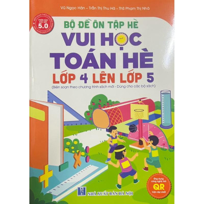 Sách - ( combo 2 cuốn ) Bộ đề ôn tập hè vui học toán + tiếng việt lớp 4 lên lớp 5