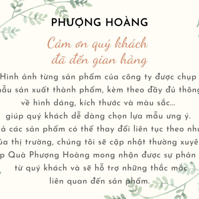 Hộp Quà Chữ Nhật C213 - 19x12x7 cm - Phượng Hoàng
