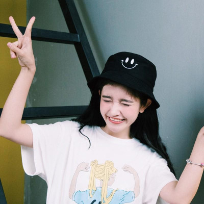 Nón Bucket Mặt Cười Something Wrong - Mũ Bucket Thêu Something Wrong Mặt Cười