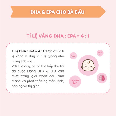 Bổ sung DHA & EPA cho bà bầu Akamama (90 viên)