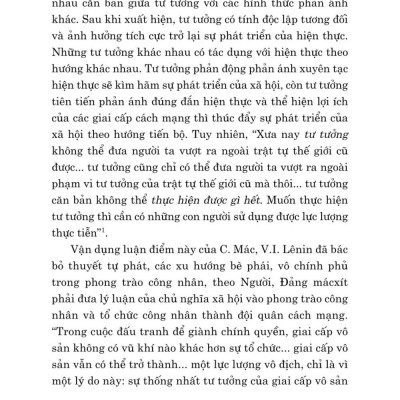 Công tác tư tưởng và những vấn đề đặt ra với công tác tư tưởng trong thời kỳ phát triển mới của đất nước ( Xuất bản lần thứ hai có chỉnh sửa)