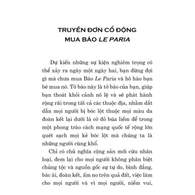 Báo chí trước hết phải phục vụ cách mạng, phục vụ nhân dân - bản in 2025