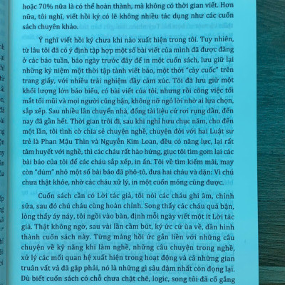 Chuyện nghề phán xử- những dòng chảy của ký ức