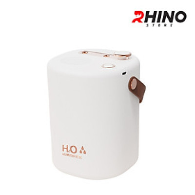 Máy phun sương tạo ẩm tinh dầu Rhino H808 1200ml, 2 lõi phun tích hợp đèn kèm quai treo - Hàng chính hãng