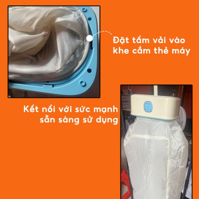 Máy sấy quần áo gấp gọn khử trùng Sothing Yangzi, tủ sấy quần áo công nghệ sấy 3D, 2 chế độ sấy- Hàng chính hãng