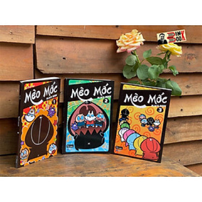 (Combo 3 tập) MÈO MỐC BLACK BOOK - TẬP 1,2,3 - Mèo Mốc – Skybooks – bìa mềm