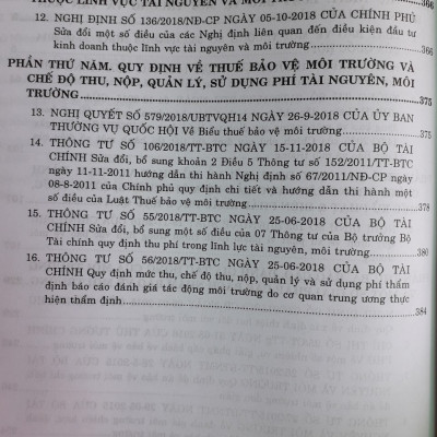Luật Bảo Vệ Môi Trường - Quy Định Mới Về Thuế Bảo Vệ Môi Trường  Xử Phạt Vi Phạm Hành Chính Trong Lĩnh Vực Bảo Vệ Môi Trường