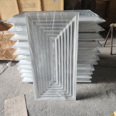 cửa gió khuếch tán 300x300, cửa gió cấp điều hòa âm trần, nan gió khuếch tán nhôm