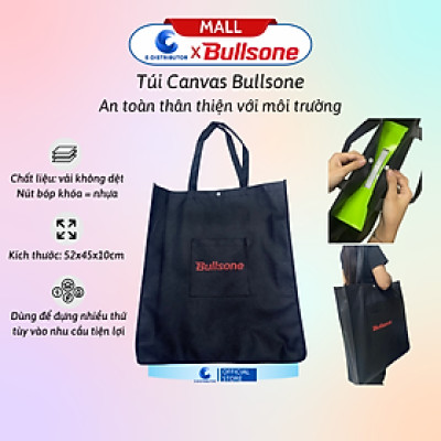 Túi Canvas Bullsone - An Toàn Thân Thiện Với Môi Trường - Hàng Chính Hãng
