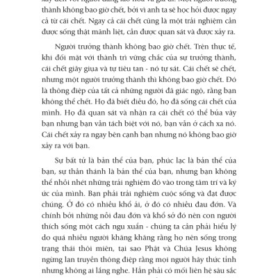 Osho - Trưởng Thành - Chạm Tới Bầu Trời Nội Tâm Của Bạn_FN