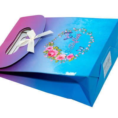 TÚI GIẤY NẮP LỚN 32 X24 X10.5 CM - NGẪU NHIÊN