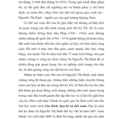Gia đình, bạn bè và đất nước (bản in 2025) (bìa mềm)