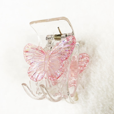 Kẹp tóc con bướm - kẹp tóc càng cua 5 răng - kẹp tóc trong suốt - kẹp gấp 5 răng mẫu mới