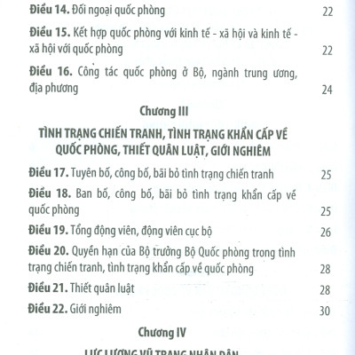 Luật Quốc Phòng