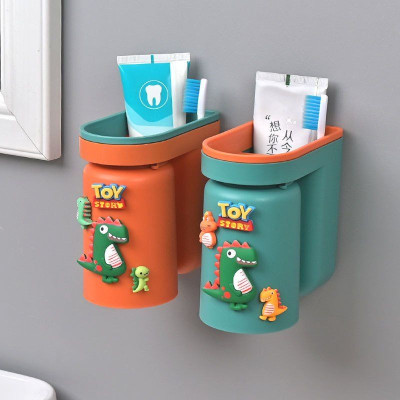 Kệ để bàn chải kem đánh răng dán tường, kệ nhà tắm để ly , Giá treo để bàn chải đánh răng siêu dính ,Cốc Để Bàn Chải Và Kem Đánh Răng, Dao cạo râu