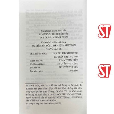  Bộ luật lao động (hiện hành)