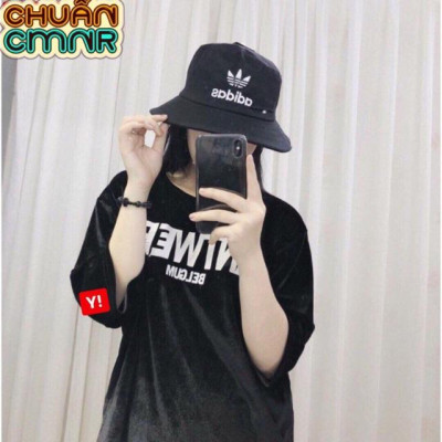 Nón bucket kaki in chữ cực "trất"