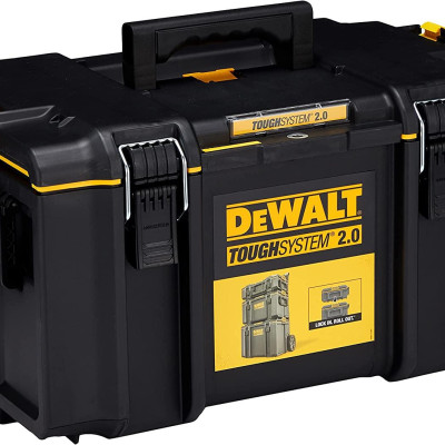 THÙNG ĐỰNG DỤNG CỤ (NHỰA) TOUGHSYSTEM2 (554X371X308 MM) 50KG DEWALT DWST83294-1 - HÀNG CHÍNH HÃNG