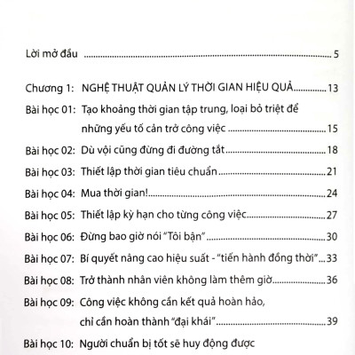 77 Thói Quen Làm Việc Hiệu Quả - Nghệ Thuật Chuẩn Bị Và Sắp Xếp Công Việc