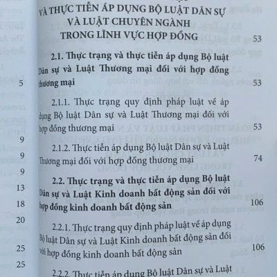 Áp dụng bộ luật dân sự và luật chuyên ngành trong lĩnh vực hợp đồng