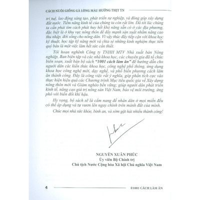 Sách - Cách Nuôi Giống Gà Lông Màu Hướng Thịt TN - NXB Nông Nghiệp