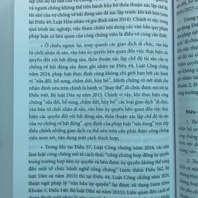 Bình luận Luật Công chứng năm 2024