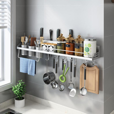 Kệ Đựng Gia Vị Nhà Bếp Tiện Lợi, Giá Treo Dụng Cụ Nhà Bếp Gắn Tường, Kệ Đựng Đồ Nhà Tắm Đa Năng, Tiện Dụng, Không Cần Khoan – MH3112