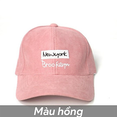 Mũ lưỡi trai ️ Nón kết thêu chữ Newyork phong cách Ulzzang form unisex nam nữ