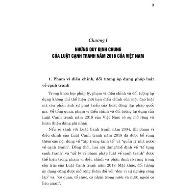 Luật cạnh tranh Việt Nam trong bối cảnh toàn cầu - bản in 2024
