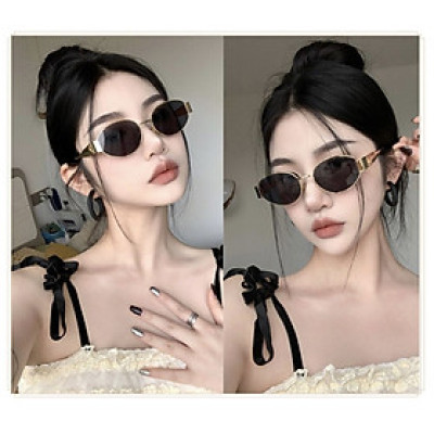 Kính râm Mắt bầu Hottrend thời trang chống nắng cao cấp Hàn Quốc