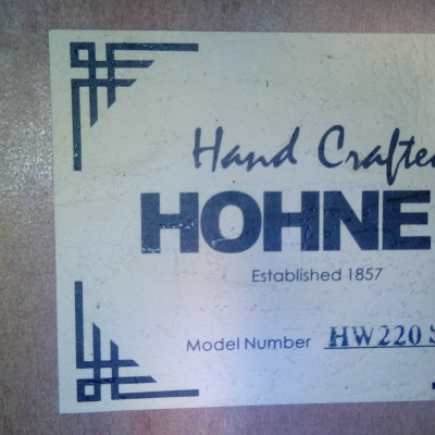 Đàn Guitar Acoustic Hohner HW220SB Dáng Dreadnought