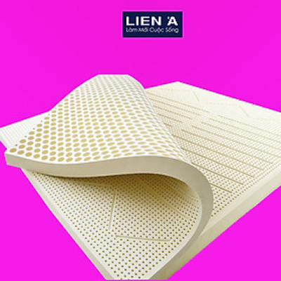 Đệm Cao Su Liên Á Ladome Cool Cao 10cm - Giường Đôi - Nệm Cao Su Thiên Nhiên 100%