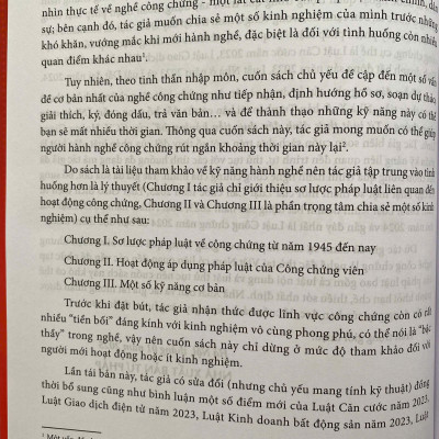 Nhập Môn Công Chứng - Từ Luật Thực Định Đến Thực Tiễn Hành Nghề