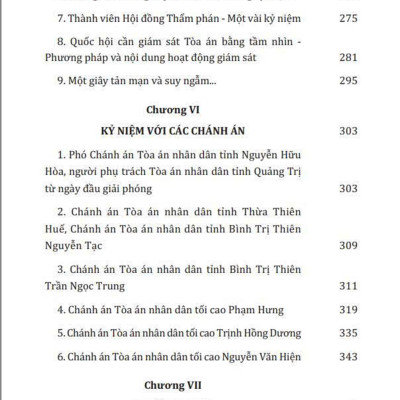 Chuyện nghề phán xử- những dòng chảy của ký ức