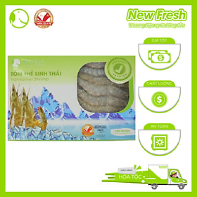 [GIAO NHANH HCM]  Tôm Thẻ Sinh Thái Hữu Cơ Nguyên Con - Hộp 1Kg