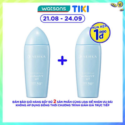 Kem Chống Nắng Dưỡng Ẩm Dạng Gel Senka Perfect UV Gel SPF50+ PA++++ 80ml