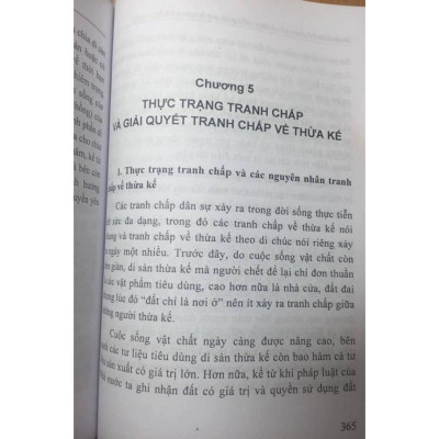Pháp luật về thừa kế và thực tiễn giải quyết tranh chấp