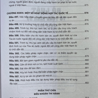 Chỉ dẫn tra cứu, áp dụng Bộ Luật Tố Tụng Hình Sự năm 2015 ( Sửa đổi, bổ sung năm 2021 )