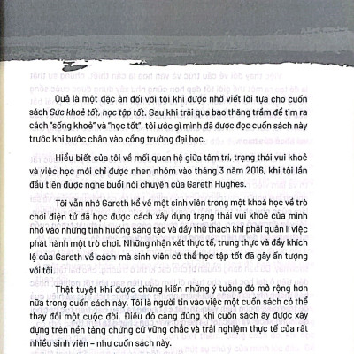 Sức Khỏe Tốt Học Tập Tốt - Tận Dụng Tối Đa Quãng Thời Gian Đại Học Của Bạn