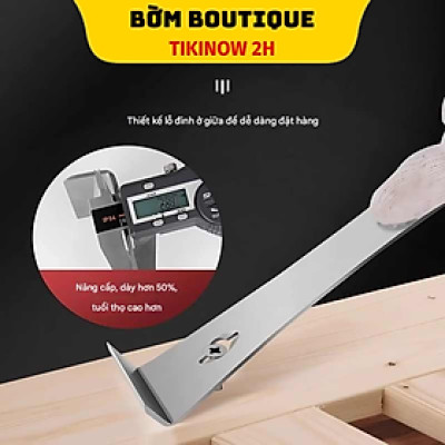 Bộ dụng cụ đa năng thợ mộc – Xà beng inox siêu bền, dao cạy cửa gỗ, dụng cụ cạo, nhổ đinh, hỗ trợ nuôi ong tiện lợi