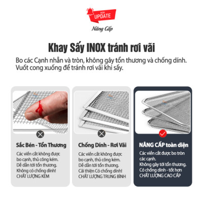 Máy sấy thực phẩm chuyên nghiệp 16 khay, dung tích 100 lít thương hiệu Septree ST-02 cao cấp - Hàng Chính Hãng