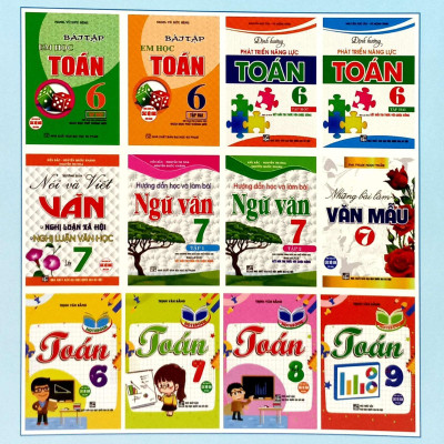 Sách - Chinh Phục Toán 6 Bằng 500 Câu Hỏi Trắc Nghiệm - Tập 1