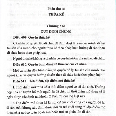 Quy định của pháp luật về thừa kế và hướng dẫn áp dụng của tòa án tối cao